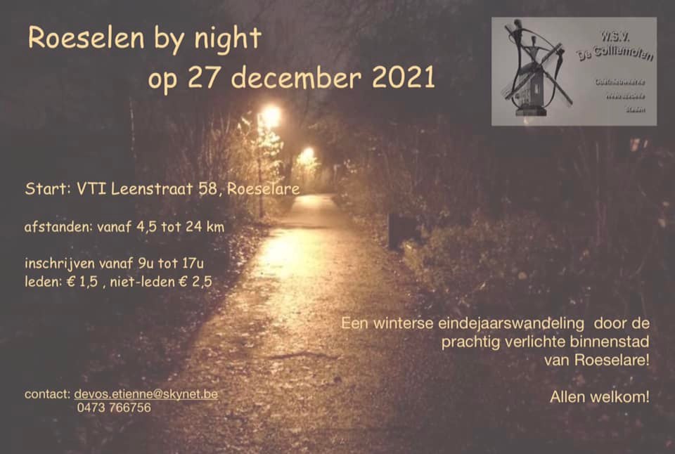 Roeselen by night