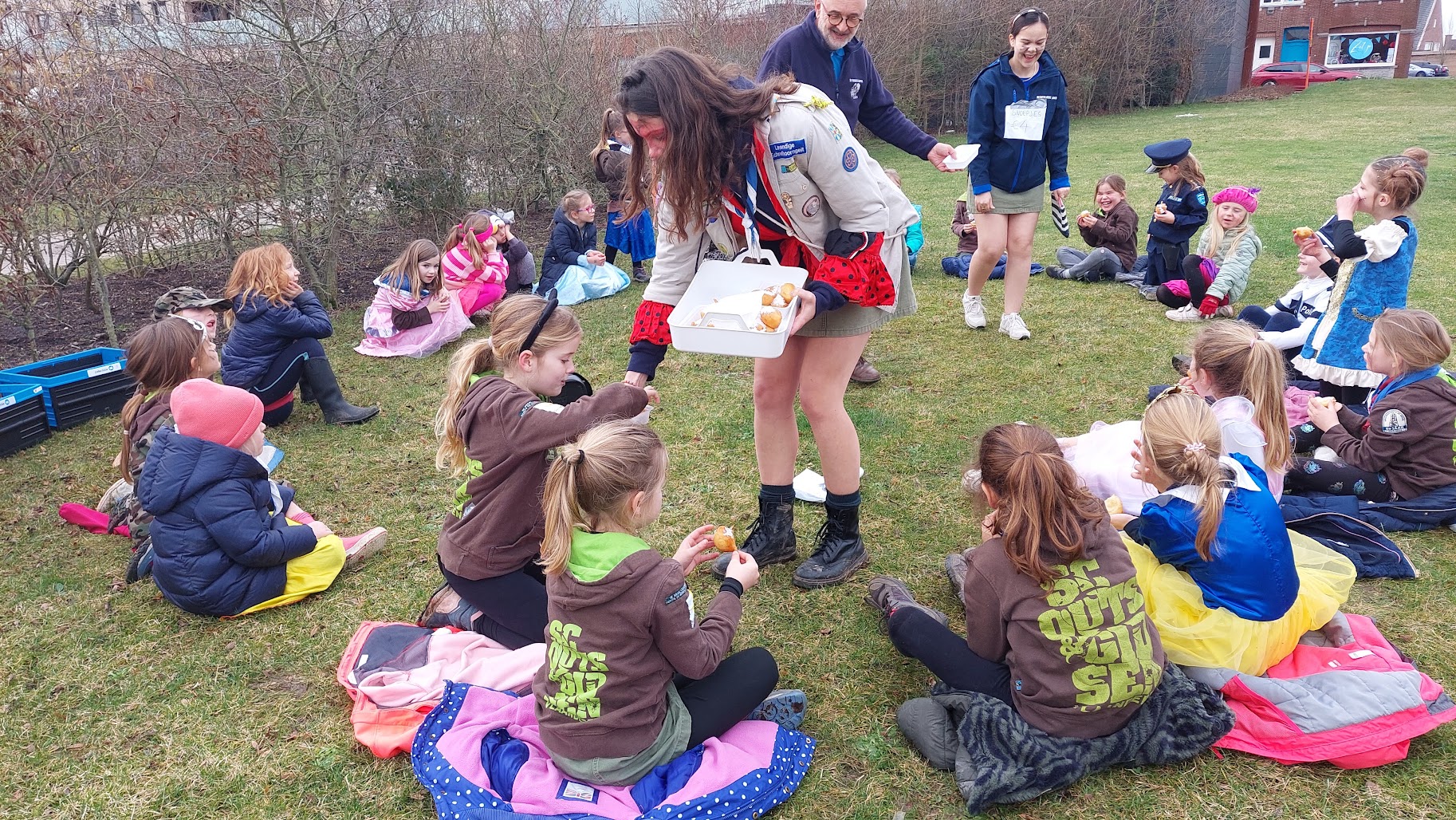 Foto’s van onze Oliebollentocht van zat 10 febr 2024